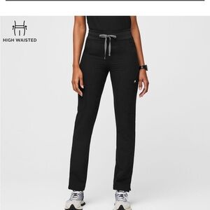 Figs High Waisted Yola Skinny Scrub Pants